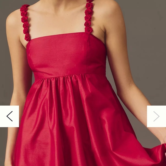 NWT Hutch for Anthropologie Sleeveless Rosette Romper - Picture 3 of 8